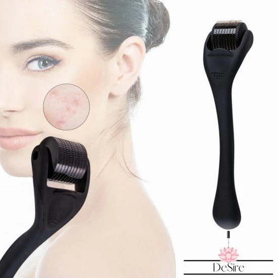 Desire Derma Roller - 540 Needle - 0.5 MM Naald - Steriel Verpakt - Skin Roller - Huid Verzorging - Huidverzorging - Dermaroller - Baardgroei Stimuleren - HaarGroei Stimulatie - Haar En Huid - Strakke Huid - Acné - Puisten - Striae - Littekens 6 Desire Derma Roller - 540 Needle - 0.5 MM Naald - Steriel Verpakt - Skin Roller - Huid Verzorging - Huidverzorging - Dermaroller - Baardgroei Stimuleren - HaarGroei Stimulatie - Haar En Huid - Strakke Huid - Acné - Puisten - Striae - Littekens - Afbeelding 6