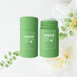 Jinius Green Mask Stick Green Tea Stick Gezichtsmasker Gezichtsverzorging - Mee-eters Verwijderen Acne Verwijderen Natuurlijk Product