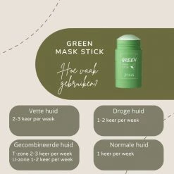 Jinius Green Mask Stick Green Tea Stick Gezichtsmasker Gezichtsverzorging - Mee-eters Verwijderen Acne Verwijderen Natuurlijk Product 9 Jinius Green Mask Stick Green Tea Stick Gezichtsmasker Gezichtsverzorging - Mee-eters Verwijderen Acne Verwijderen Natuurlijk Product -Givenchy-winkel 550x550 916