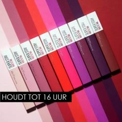 Maybelline SuperStay Matte Ink Lipstick - 155 Savant - Roze Lippenstift 25 Maybelline SuperStay Matte Ink Lipstick - 155 Savant - Roze Lippenstift -Givenchy-winkel 550x550 942