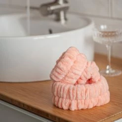 Skinchie Wasbandjes - Waterabsorberend - Skincare Haarband En Polsbandjes Set - Make Up Hoofdband - Microvezel - Roze -Givenchy-winkel 550x550 953