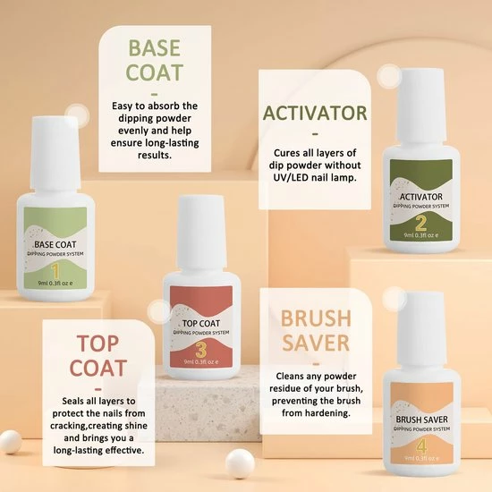 GLAMADOR Dipping Powder Nailset - Starter Kit - Aanvul Kit - 8 Kleuren - Dip Poeder - Meest Complete Starterspakket - Nagelset - Cadeau Voor Vrouwen - Rode Serie 9 GLAMADOR Dipping Powder Nailset - Starter Kit - Aanvul Kit - 8 Kleuren - Dip Poeder - Meest Complete Starterspakket - Nagelset - Cadeau Voor Vrouwen - Rode Serie - Afbeelding 9