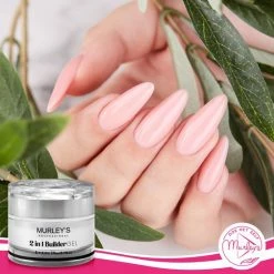 MURLEY'S 2 In 1 BUILDER GEL UV-LED Builder Gel Voor Gelnagels Transparant 20 Ml Op Acrylbasis. Verlengen En Vormen Van De Nagels Zonder Basecoat. 9 MURLEY'S 2 In 1 BUILDER GEL UV-LED Builder Gel Voor Gelnagels Transparant 20 Ml Op Acrylbasis. Verlengen En Vormen Van De Nagels Zonder Basecoat. -Givenchy-winkel 550x550 975