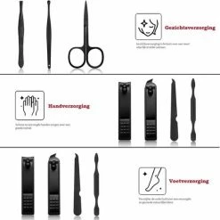 Fritzline Manicureset 7 Delig - Nagelset Incl. Nagelvijl & Nagelknipper - Blauw Leren Etui 12 Fritzline Manicureset 7 Delig - Nagelset Incl. Nagelvijl & Nagelknipper - Blauw Leren Etui -Givenchy-winkel 550x551 17