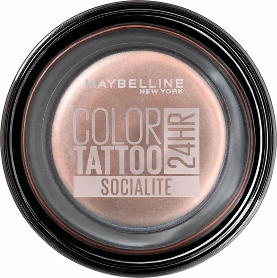 Maybelline Eye Studio Color Tattoo 24H Cream Oogschaduw - 150 Socialite - Roze 12 Maybelline Eye Studio Color Tattoo 24H Cream Oogschaduw - 150 Socialite - Roze - Afbeelding 12