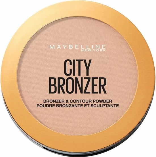 Maybelline City Bronzer Bronzer & Countour Powder - 250 Medium Warm - Bronzing En Contouring Poeder - 51,4 Gr. 1 Maybelline City Bronzer Bronzer & Countour Powder - 250 Medium Warm - Bronzing En Contouring Poeder - 51,4 Gr.
