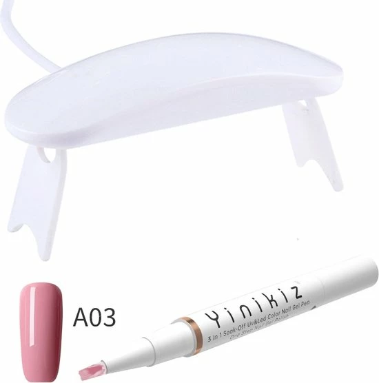 Royala 02. Gellak One Step Gel Polish Pen - 2 Kleuren /Pennen - Incl. Mini UV Lamp - GEEN Base Of Top Coat Nodig - Gel Nagellak Kit - Nepnagels - Gel Nagellak 6 Royala 02. Gellak One Step Gel Polish Pen - 2 Kleuren /Pennen - Incl. Mini UV Lamp - GEEN Base Of Top Coat Nodig - Gel Nagellak Kit - Nepnagels - Gel Nagellak - Afbeelding 6