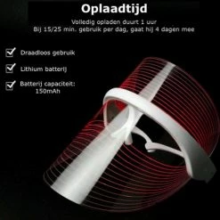 Top Goods Lichtgewicht LED Masker | 7 Kleuren | Huidverjonging | Vette Onzuivere Huid En Acne Behandeling | Met Jade Roller & Comedonenlepel Set 18 Top Goods Lichtgewicht LED Masker | 7 Kleuren | Huidverjonging | Vette Onzuivere Huid En Acne Behandeling | Met Jade Roller & Comedonenlepel Set -Givenchy-winkel 550x556 15