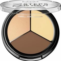 NYX Professional Makeup 3 Steps To Sculpt Face Sculpting Palette - Light 3STS02 - Highlighter En Contouring Make-up - 15 Gr 8 NYX Professional Makeup 3 Steps To Sculpt Face Sculpting Palette - Light 3STS02 - Highlighter En Contouring Make-up - 15 Gr -Givenchy-winkel 550x558 8