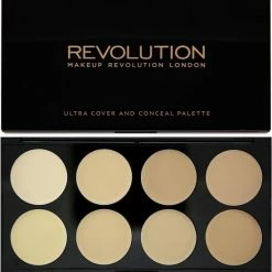 Makeup Revolution Cover & Conceal Cream Palette - Light -Givenchy-winkel 550x559 5