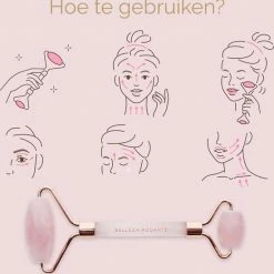 Belleza Rodante Rozenkwarts Jade Roller & Gua Sha Steen - Gezichtsroller - Gezichtsmassage - Rose Quartz - Steen Der Liefde - Met Giftbox 16 Belleza Rodante Rozenkwarts Jade Roller & Gua Sha Steen - Gezichtsroller - Gezichtsmassage - Rose Quartz - Steen Der Liefde - Met Giftbox -Givenchy-winkel 550x561 8