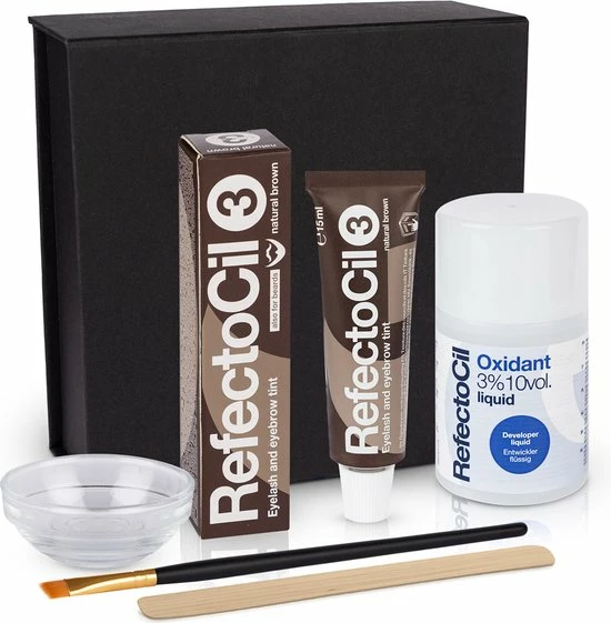Beauty & Care - Refectocil Wimperverfset Bruin No. 3 - Starterspakket 1 Beauty & Care - Refectocil Wimperverfset Bruin No. 3 - Starterspakket