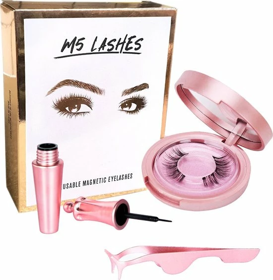 M5 Lashes M5 Magnetische Wimpers - Nepwimpers - Model: Luxe 1 M5 Lashes M5 Magnetische Wimpers - Nepwimpers - Model: Luxe