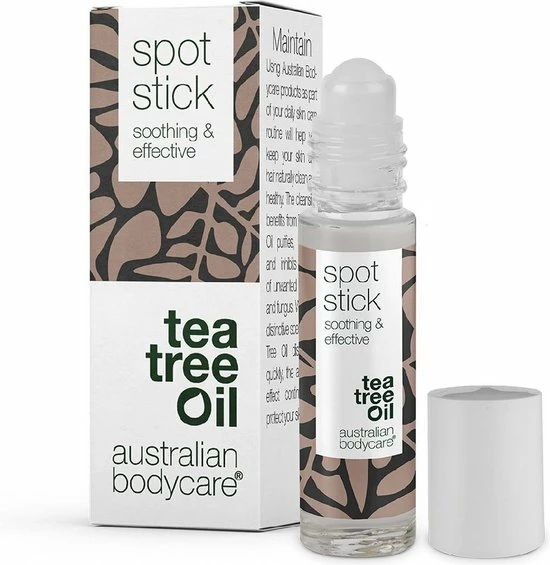 Australian Bodycare Spot Stick 9 Ml - Roll-on Stick Met Tea Tree Olie Tegen Mee-eters, Puistjes En Pukkels - Eerste Hulp Bij Opkomende Puistjes 10 Australian Bodycare Spot Stick 9 Ml - Roll-on Stick Met Tea Tree Olie Tegen Mee-eters, Puistjes En Pukkels - Eerste Hulp Bij Opkomende Puistjes - Afbeelding 10