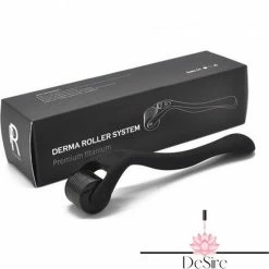 Desire Derma Roller - 540 Needle - 0.5 MM Naald - Steriel Verpakt - Skin Roller - Huid Verzorging - Huidverzorging - Dermaroller - Baardgroei Stimuleren - HaarGroei Stimulatie - Haar En Huid - Strakke Huid - Acné - Puisten - Striae - Littekens