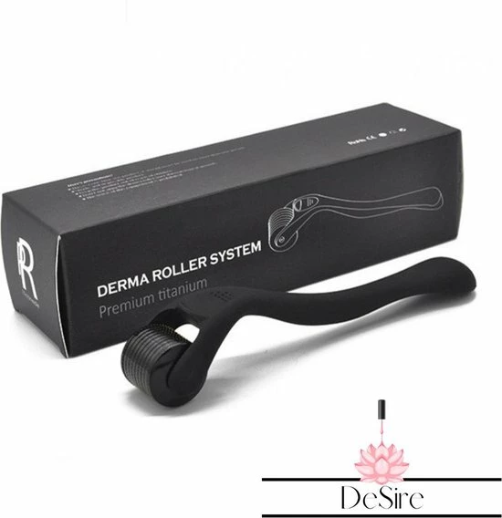 Desire Derma Roller - 540 Needle - 0.5 MM Naald - Steriel Verpakt - Skin Roller - Huid Verzorging - Huidverzorging - Dermaroller - Baardgroei Stimuleren - HaarGroei Stimulatie - Haar En Huid - Strakke Huid - Acné - Puisten - Striae - Littekens 1 Desire Derma Roller - 540 Needle - 0.5 MM Naald - Steriel Verpakt - Skin Roller - Huid Verzorging - Huidverzorging - Dermaroller - Baardgroei Stimuleren - HaarGroei Stimulatie - Haar En Huid - Strakke Huid - Acné - Puisten - Striae - Littekens