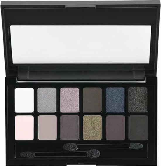 Maybelline The Rock Nudes Oogschaduwpallet- 12 Rock Nudes Blauw Tinten 3 Maybelline The Rock Nudes Oogschaduwpallet- 12 Rock Nudes Blauw Tinten - Afbeelding 3