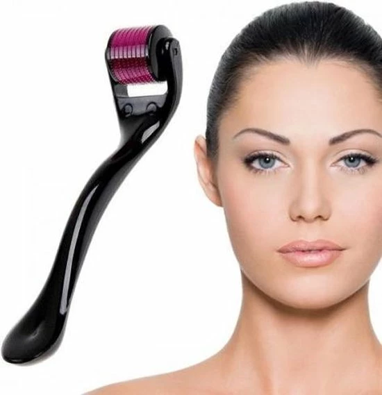 Merkloos Dermaroller 0.3mm Needle - Micro Needling Roller - Anti Acne/Cellulitis/Rimpels/Littekens/Striae Lichaams & Gezichts Roller 1 Merkloos Dermaroller 0.3mm Needle - Micro Needling Roller - Anti Acne/Cellulitis/Rimpels/Littekens/Striae Lichaams & Gezichts Roller