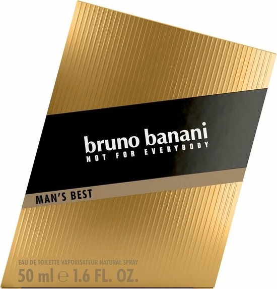 Bruno Banani Man's Best Eau De Toilette - 50 Ml - Herenparfum 4 Bruno Banani Man's Best Eau De Toilette - 50 Ml - Herenparfum - Afbeelding 4