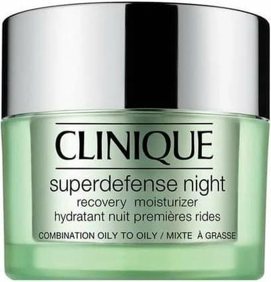 Clinique Superdefense Night Recovery Moisturizer Nachtcr Me - 50 Ml - Vette Huid 1 Clinique Superdefense Night Recovery Moisturizer Nachtcr Me - 50 Ml - Vette Huid