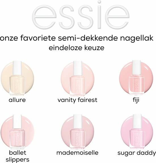 Essie - Original - 6 Ballet Slippers - Roze - Glanzende Nagellak - 13,5 Ml 8 Essie - Original - 6 Ballet Slippers - Roze - Glanzende Nagellak - 13,5 Ml - Afbeelding 8