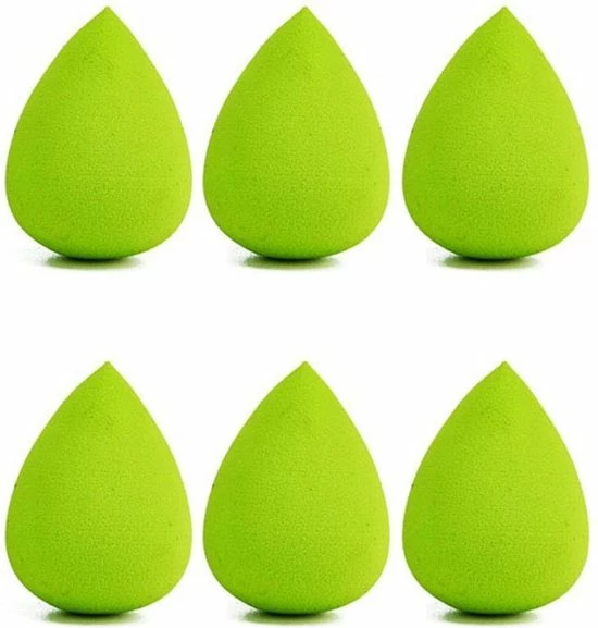 Merkloos Beauty Blender | Groen | 2st. | Beauty | Make-Up | Applicator Make-Up | Make-Up Ei | Poeder | Spons | Zacht | Cadeau 2 Merkloos Beauty Blender | Groen | 2st. | Beauty | Make-Up | Applicator Make-Up | Make-Up Ei | Poeder | Spons | Zacht | Cadeau - Afbeelding 2