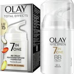 Olay Total Effects 7in1 BB Cr Me - Medium Tot Donker - SPF15 - 50ml -Givenchy-winkel 550x580