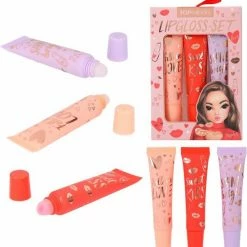 Depesche TOPModel Lip Gloss Set Lipgloss 8 Ml Pink, Red And Purple