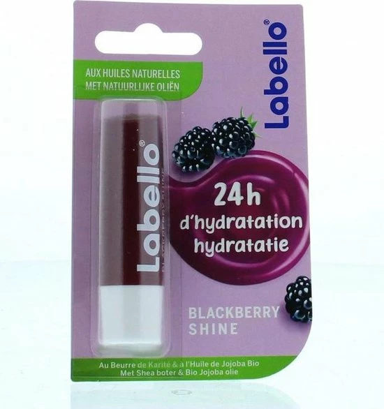 Labello Blackberry Shine - Lippenbalsem 5 Labello Blackberry Shine - Lippenbalsem - Afbeelding 5