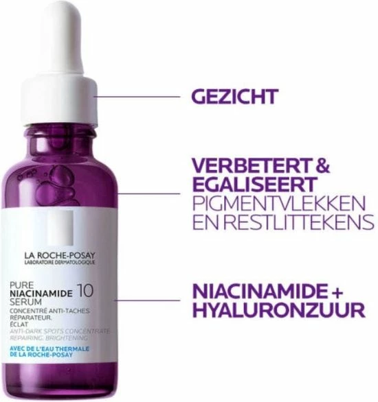 La Roche-Posay Pure Niacinamide 10 Serum 4 La Roche-Posay Pure Niacinamide 10 Serum - Afbeelding 4