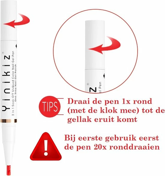 Royala 02. Gellak One Step Gel Polish Pen - 2 Kleuren /Pennen - Incl. Mini UV Lamp - GEEN Base Of Top Coat Nodig - Gel Nagellak Kit - Nepnagels - Gel Nagellak 9 Royala 02. Gellak One Step Gel Polish Pen - 2 Kleuren /Pennen - Incl. Mini UV Lamp - GEEN Base Of Top Coat Nodig - Gel Nagellak Kit - Nepnagels - Gel Nagellak - Afbeelding 9