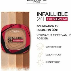 L?Or?al Paris L Or Al Paris - Infaillible 24H Fresh Wear Foundation In A Powder - 260 Golden Sun - Foundation En Poeder In N - 8gr 22 L?Or?al Paris L Or Al Paris - Infaillible 24H Fresh Wear Foundation In A Powder - 260 Golden Sun - Foundation En Poeder In N - 8gr -Givenchy-winkel 550x589 5