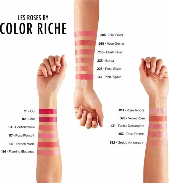 L?Or?al Paris L Or Al Paris Color Riche Lippenstift - 303 Rose Tendre 5 L?Or?al Paris L Or Al Paris Color Riche Lippenstift - 303 Rose Tendre - Afbeelding 5