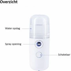 Merkloos Femmezz Gezichtsstomer - Gezichtssauna - Gezichtsreiniger - Blackhead Remover - Mee-eters Verwijderen -Givenchy-winkel 550x608 1