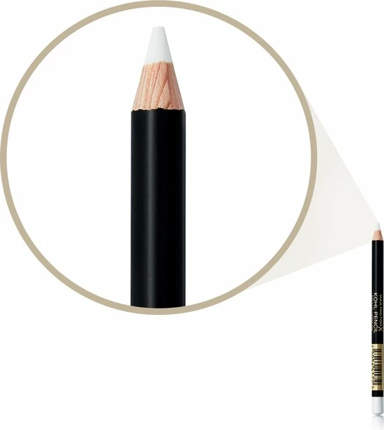 Max Factor Kohl Pencil Oogpotlood - 10 White 4 Max Factor Kohl Pencil Oogpotlood - 10 White - Afbeelding 4