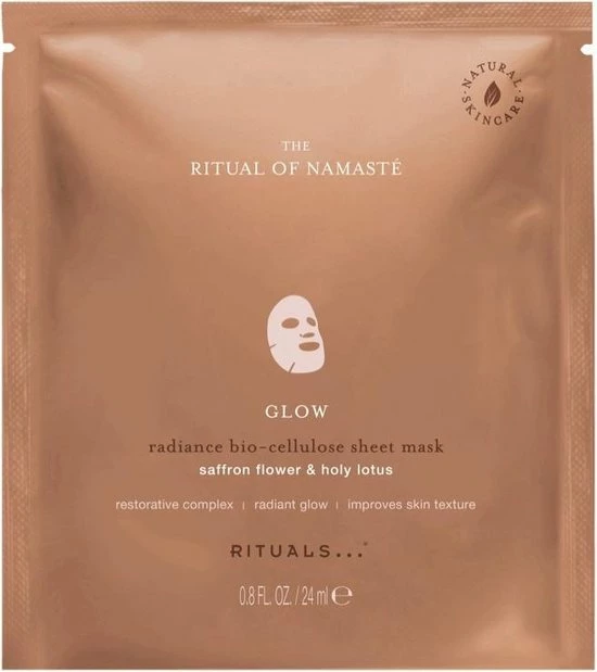 RITUALS The Ritual Of Namaste Glow Radiance Sheet Mask - 24 Ml 1 RITUALS The Ritual Of Namaste Glow Radiance Sheet Mask - 24 Ml