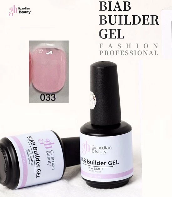 Guardian Beauty Nagel Gellak - Biab Builder Gel #33 - Gellex - Absolute Builder Gel - Aphrodite | BIAB Nail Gel 15ml 1 Guardian Beauty Nagel Gellak - Biab Builder Gel #33 - Gellex - Absolute Builder Gel - Aphrodite | BIAB Nail Gel 15ml