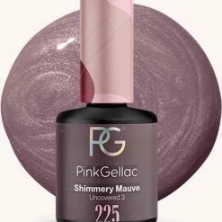 Pink Gellac | Shimmery Mauve - Gellak - Vegan - Paars - Shimmer Finish - 15 Ml