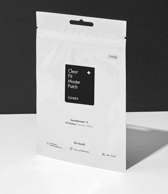 Merkloos COSRX Ultra-Thin Acne Clear Fit Face Skin Patches - Extra Dun & Transparant - Master Package Set 4 Packs Of 18 Patches 3 Merkloos COSRX Ultra-Thin Acne Clear Fit Face Skin Patches - Extra Dun & Transparant - Master Package Set 4 Packs Of 18 Patches - Afbeelding 3