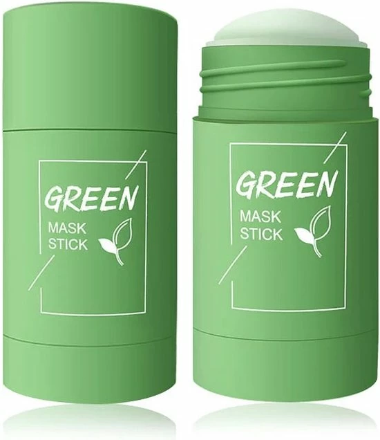 Jinius Green Mask Stick Green Tea Stick Gezichtsmasker Gezichtsverzorging - Mee-eters Verwijderen Acne Verwijderen Natuurlijk Product 2 Jinius Green Mask Stick Green Tea Stick Gezichtsmasker Gezichtsverzorging - Mee-eters Verwijderen Acne Verwijderen Natuurlijk Product - Afbeelding 2