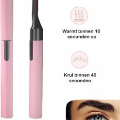 TibaGoods Elektrische Wimperkruller / Wimperkrultang - Verwarmd - Wimperlifting - Persoonlijke Verzorging