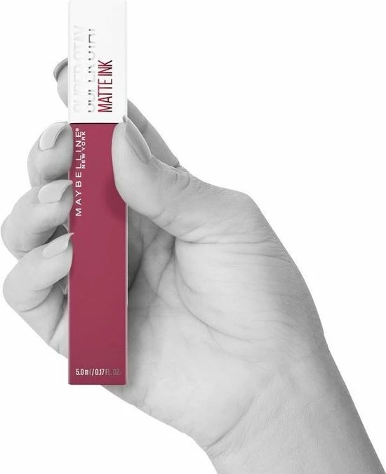 Maybelline SuperStay Matte Ink Lipstick - 155 Savant - Roze Lippenstift 15 Maybelline SuperStay Matte Ink Lipstick - 155 Savant - Roze Lippenstift - Afbeelding 15