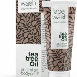 Australian Bodycare Face Wash 100ml - Eenvoudige Gezichtsreinigingszeep, Perfect Tegen Pukkels, Jeugdpuistjes & Mee Eters Gebaseerd Op Tea Tree Olie - Voor De Verzorging Van De Acne-gevoelige Huid