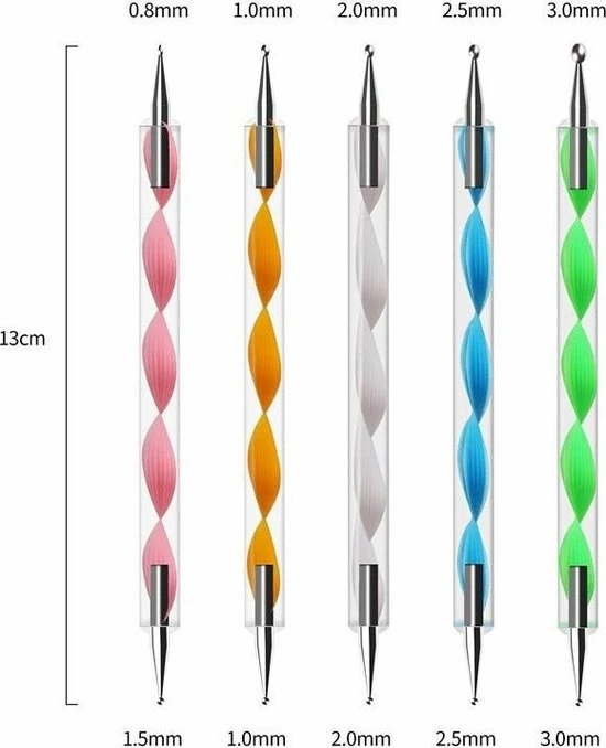 Evvie Dotting Tools Set Van 5 5 Evvie Dotting Tools Set Van 5 - Afbeelding 5