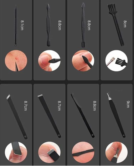 Fritzline© Professionele Manicureset 16-delig | Nagelset Incl. Nagelvijl & Nagelknipper | Lederen Blauwe Etui | Manicure Pedicure Set 9 Fritzline© Professionele Manicureset 16-delig | Nagelset Incl. Nagelvijl & Nagelknipper | Lederen Blauwe Etui | Manicure Pedicure Set - Afbeelding 9