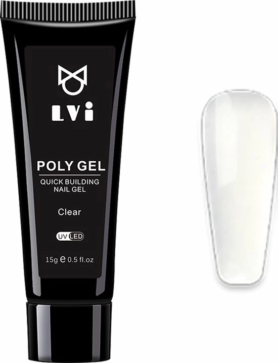 Elvi Polygel Starterskit - Complete Set Inc. USB UV/Led Mini Lamp-Nagelverlenging- Polygel 6 X 15g Perfecte Kleuren Roze - Polyacryl UV Nagellak-Quick Extension Temperature Color Changing UV Gel Pink 19 Elvi Polygel Starterskit - Complete Set Inc. USB UV/Led Mini Lamp-Nagelverlenging- Polygel 6 X 15g Perfecte Kleuren Roze - Polyacryl UV Nagellak-Quick Extension Temperature Color Changing UV Gel Pink - Afbeelding 19