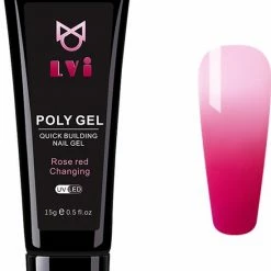 Elvi Polygel Starterskit - Complete Set Inc. USB UV/Led Mini Lamp-Nagelverlenging- Polygel 6 X 15g Perfecte Kleuren Roze - Polyacryl UV Nagellak-Quick Extension Temperature Color Changing UV Gel Pink 39 Elvi Polygel Starterskit - Complete Set Inc. USB UV/Led Mini Lamp-Nagelverlenging- Polygel 6 X 15g Perfecte Kleuren Roze - Polyacryl UV Nagellak-Quick Extension Temperature Color Changing UV Gel Pink -Givenchy-winkel 550x722