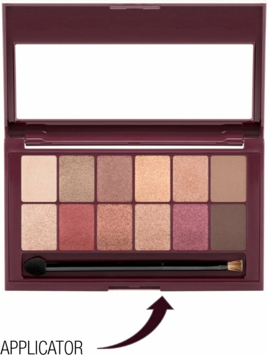 Maybelline The Burgundy Bar Oogschaduw En Highlighter Palette – Limited Edition 3 Maybelline The Burgundy Bar Oogschaduw En Highlighter Palette – Limited Edition - Afbeelding 3