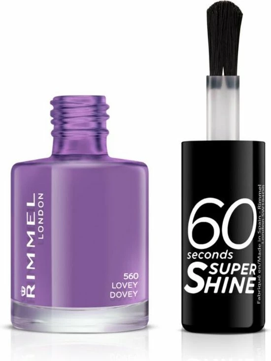 Rimmel London 60 Seconds Supershine Nagellak - 560 Love Dovey 2 Rimmel London 60 Seconds Supershine Nagellak - 560 Love Dovey - Afbeelding 2