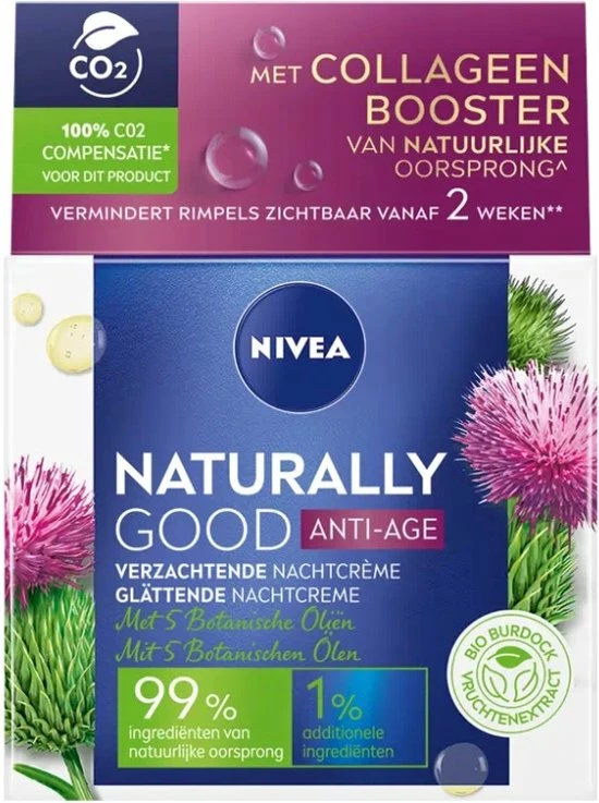 NIVEA Naturally Good Anti-Age Nachtcreme 4 NIVEA Naturally Good Anti-Age Nachtcreme - Afbeelding 4